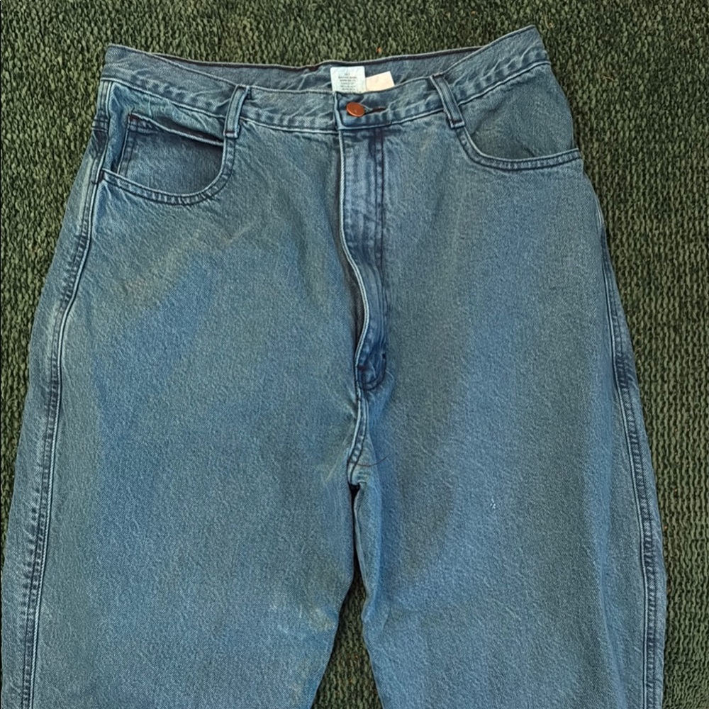 Vintage Oscar De La Renta Classic Blue Jeans